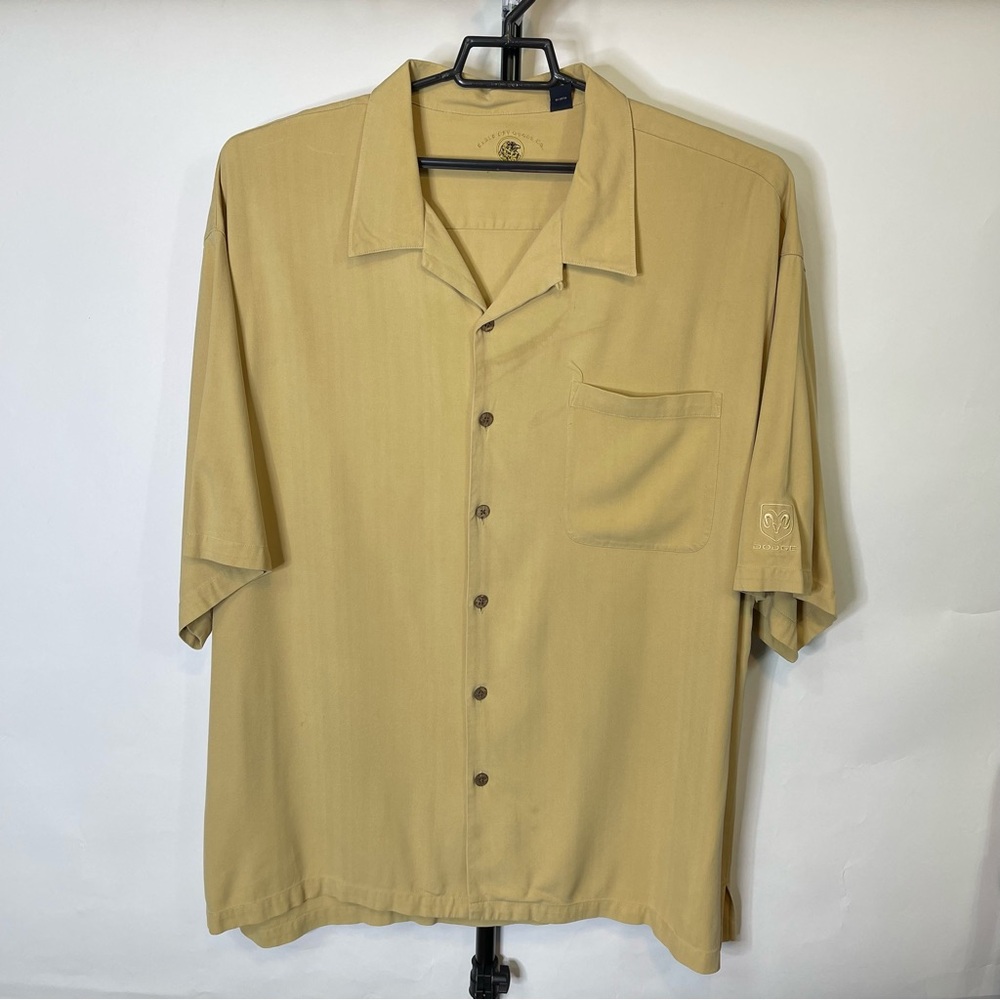 Dodge Trucks Casual Button Down Shirt Size 3XL Men’s